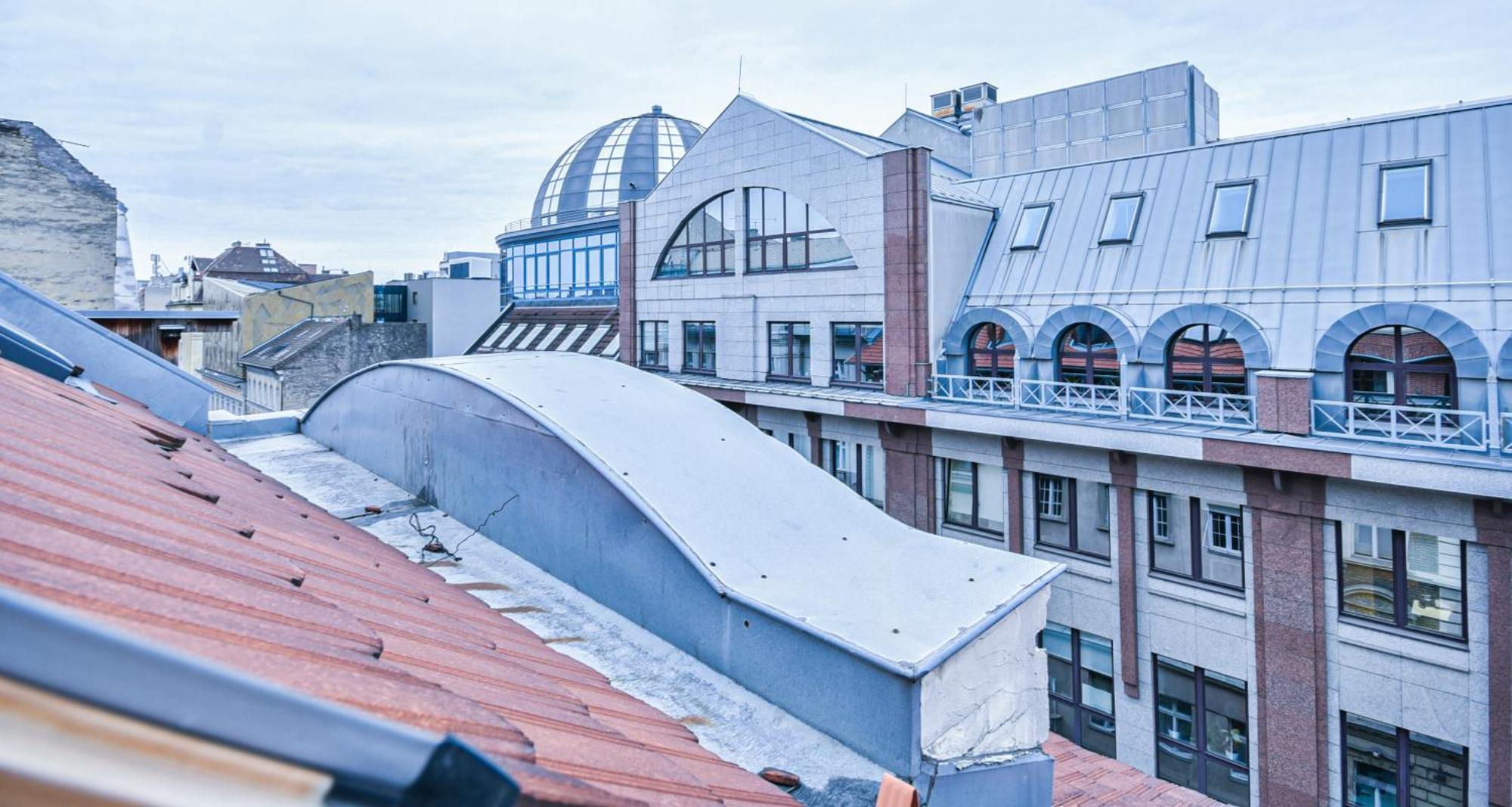 Ferienwohnung Roof Top Penthouse Budapest Exterior foto