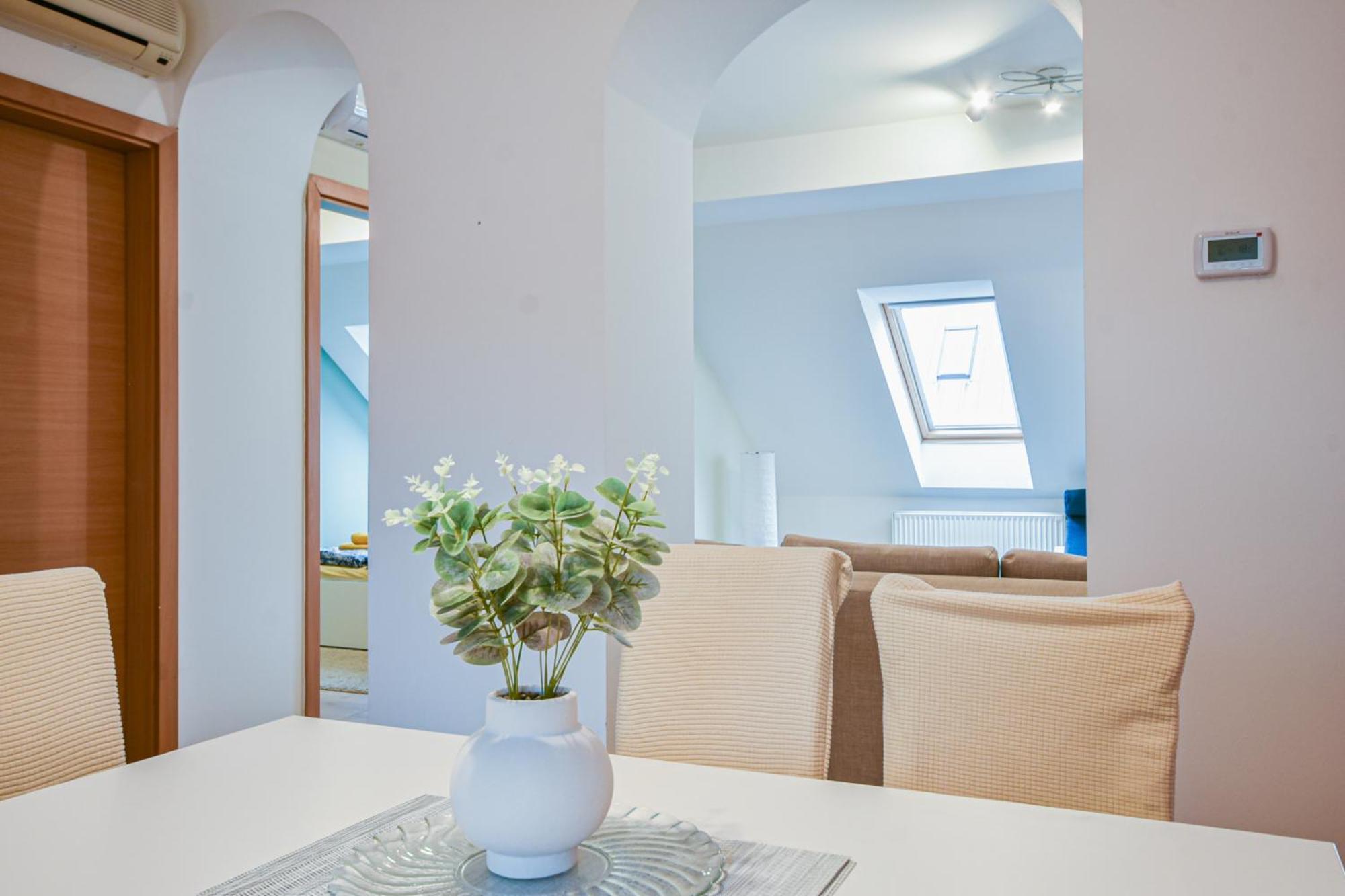 Ferienwohnung Roof Top Penthouse Budapest Exterior foto