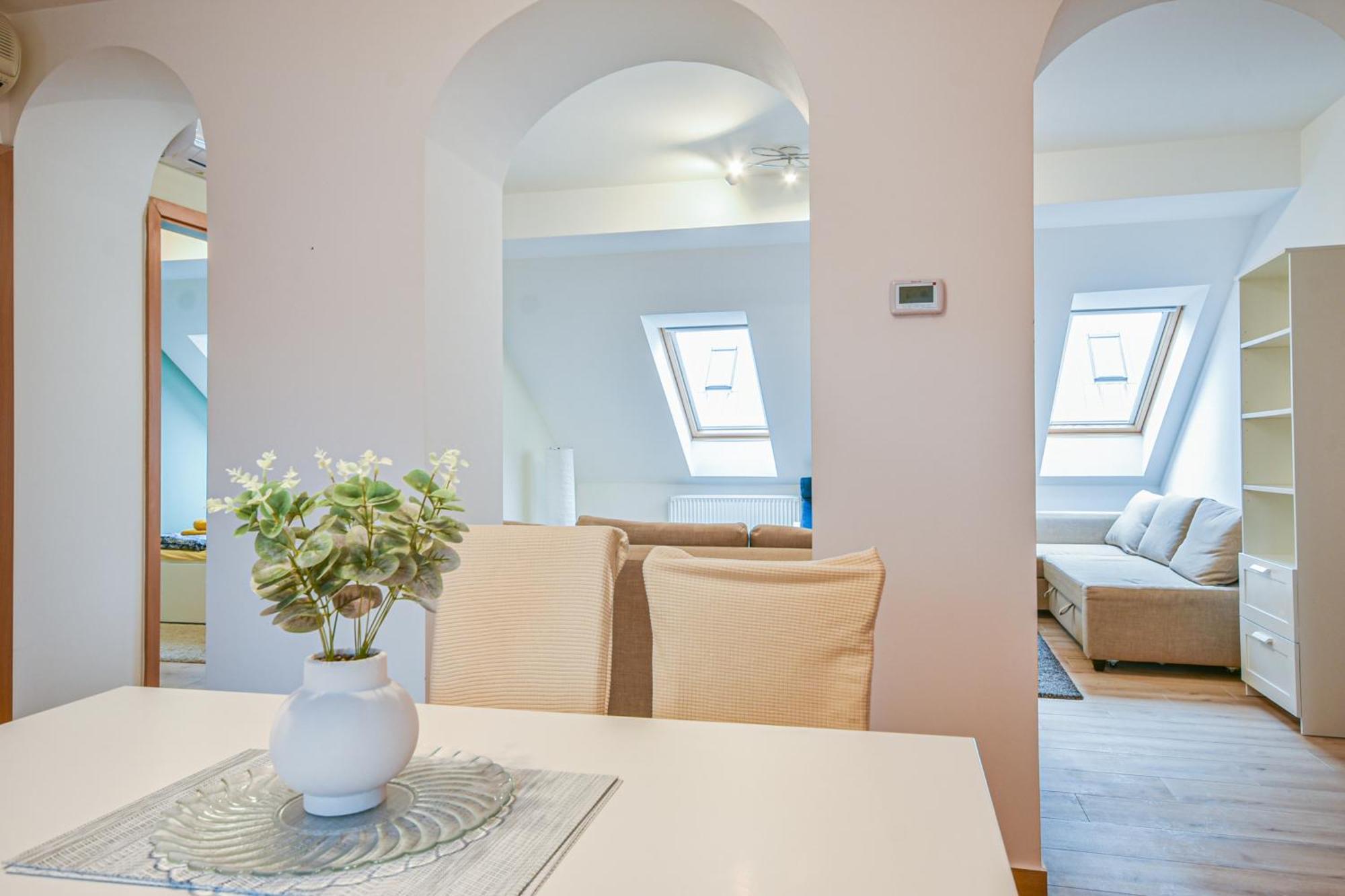 Ferienwohnung Roof Top Penthouse Budapest Exterior foto